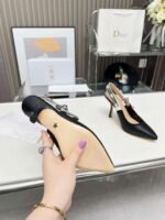 Dior high quality embroidered heels - Image 9