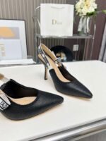 Dior high quality embroidered heels - Image 2