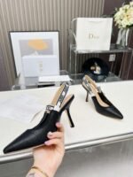Dior high quality embroidered heels - Image 4