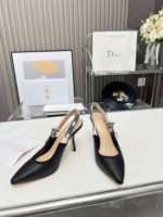 Dior high quality embroidered heels - Image 8