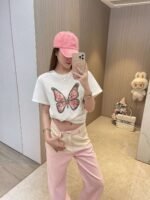 Dior butterfly short sleeve - Image 3
