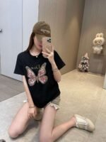 Dior butterfly short sleeve - Image 5