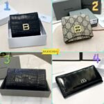 Balenciaga loose change card bag