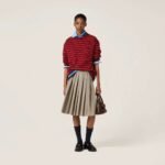 miumiu long-sleeved dress - Image 3