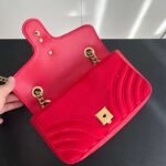 Red velvet gucci bag - Image 3