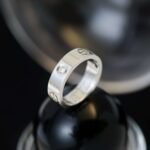 Cartier high-quality three-carat ring, made of pure silver - Image 7
