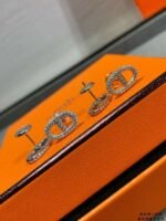 Hermès high-quality earrings - Image 2