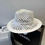 Miumiu straw hat with hollow design - Image 6