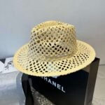 Miumiu straw hat with hollow design - Image 4