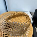Miumiu straw hat with hollow design - Image 10