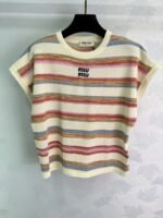 MIUMIU high-quality short-sleeved shirt - Image 3