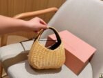 Miumiu straw bag, size: 20*15*7 - Image 6
