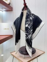 Dior high-quality silk scarf - Image 9