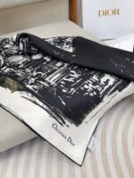 Dior high-quality silk scarf - Image 6