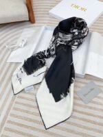 Dior high-quality silk scarf - Image 4
