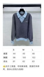 Two pieces of high-quality MiuMiu sweaters - Image 2