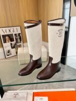 Hermès high-quality boots, made of genuine leather