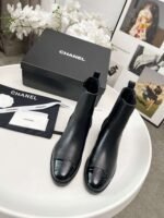 Chanel high-quality boots，4 centimeters tall, cylinder height 6 centimeters - Image 4