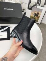 Chanel high-quality boots，4 centimeters tall, cylinder height 6 centimeters - Image 5