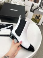 Chanel high-quality boots，4 centimeters tall, cylinder height 6 centimeters - Image 7