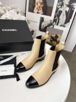 Chanel high-quality boots，4 centimeters tall, cylinder height 6 centimeters - Image 2