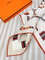 Hermès high-quality square towel, size 65*65 - Image 7