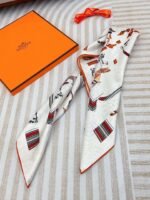Hermès high-quality square towel, size 65*65 - Image 9