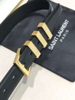 Saint Laurent high-quality 1:1 version belt, width 3 cm - Image 18