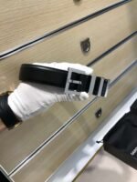 Saint Laurent high-quality 1:1 version belt, width 3 cm - Image 3