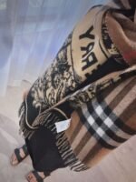 Burberry scarf, 450 grams of goat hair, size：50*210cm - Image 16