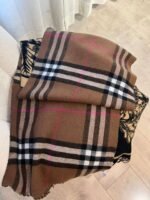 Burberry scarf, 450 grams of goat hair, size：50*210cm - Image 12
