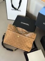 Chanel suede material bag - Image 8