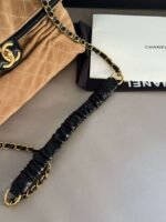 Chanel suede material bag - Image 15