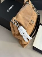 Chanel suede material bag - Image 10
