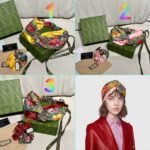 Gucci floral hairband + hairpin set - Image 2