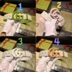 GUCCI high-quality belt, width 4MM