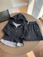 Alo double-layered hooded jacket set - Image 8