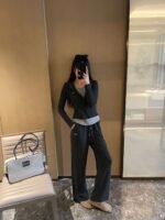 Alo double-layered hooded jacket set - Image 2