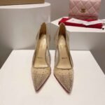 CistianLouboutin stiletto sandals with rhinestones, high-end version, 10cm highCistianLouboutin - Image 7