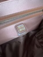 miumiu New high-end handbag 1:1 quality size 34x10x23cm - Image 8
