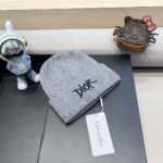 Dior embroidered wool knitted hat - Image 19