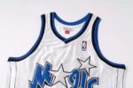 Tracy McGrady of the Orlando Magic in the NBA wears the No. 1 Dark Star embroidered ball jersey - Image 3