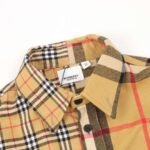 burberry double-brushed striped pair check classic shirt - Image 12