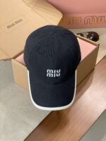 miumiu embroidered baseball cap - Image 4