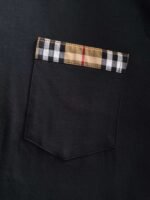 BURBERRY logo round-neck long-sleeved shirt - Image 4