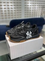 MLB chunky runner Running shoes black raw rubber strap - Image 3