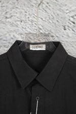 Loewe new phosphor embroidered long-sleeved shirt ME03 - Image 4