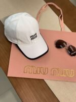 miumiu embroidered baseball cap - Image 19