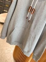 Burberry plaid cotton blend hoodie - Image 3