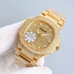 Patek Philippe to create a classic timepiece 7118 lady Nautilus full diamond limited edition